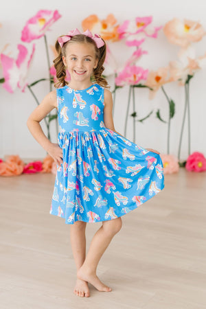 Let the Good Times Roll Tank Twirl Dress-Mila & Rose ®