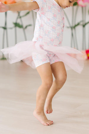 Ribbons & Roses Tutu Shorts-Mila & Rose ®