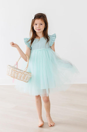 Sage Shimmer Tutu Dress-Mila & Rose ®