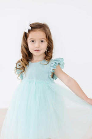 Sage Shimmer Tutu Dress-Mila & Rose ®