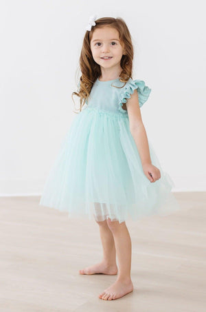 Sage Shimmer Tutu Dress-Mila & Rose ®