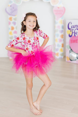 Secret Garden 3/4 Sleeve Tutu Leotard-Mila & Rose ®