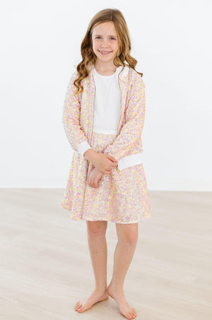 SALE Spring Rainbow Sequin Jacket-Mila & Rose ®