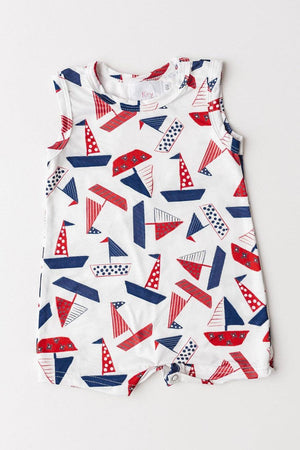 Stars, Stripes & Sails Shorty One-Piece-Mila & Rose ®