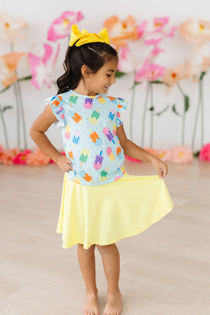 Sweet Treat S/S Ruffle Tee-Mila & Rose ®