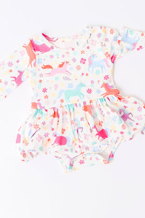 Unicorn Wish Twirl Bodysuit-Mila & Rose ®