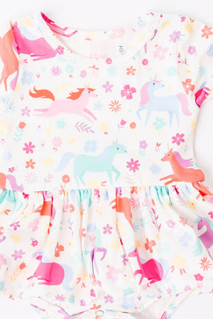 Unicorn Wish Twirl Bodysuit-Mila & Rose ®