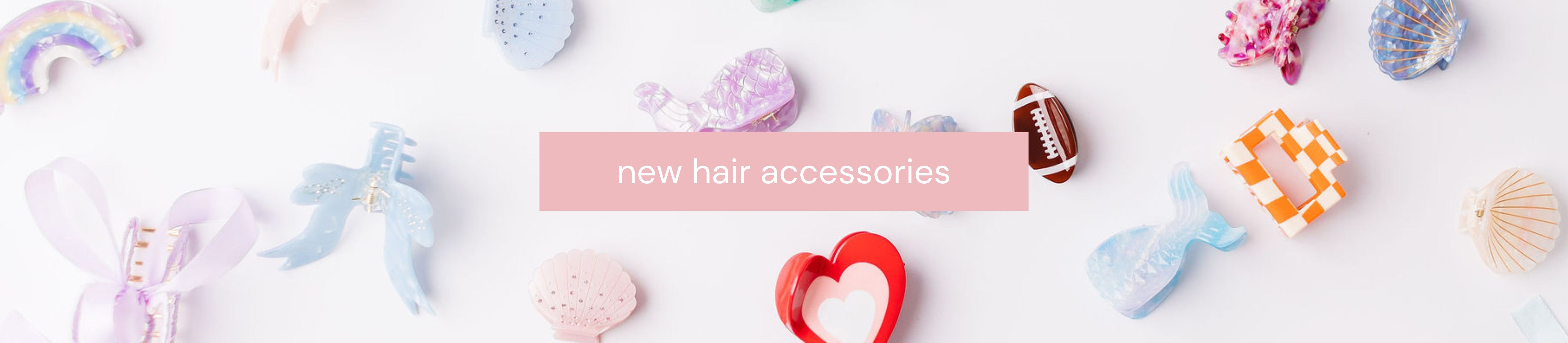 girls accessories and trendy claw clips