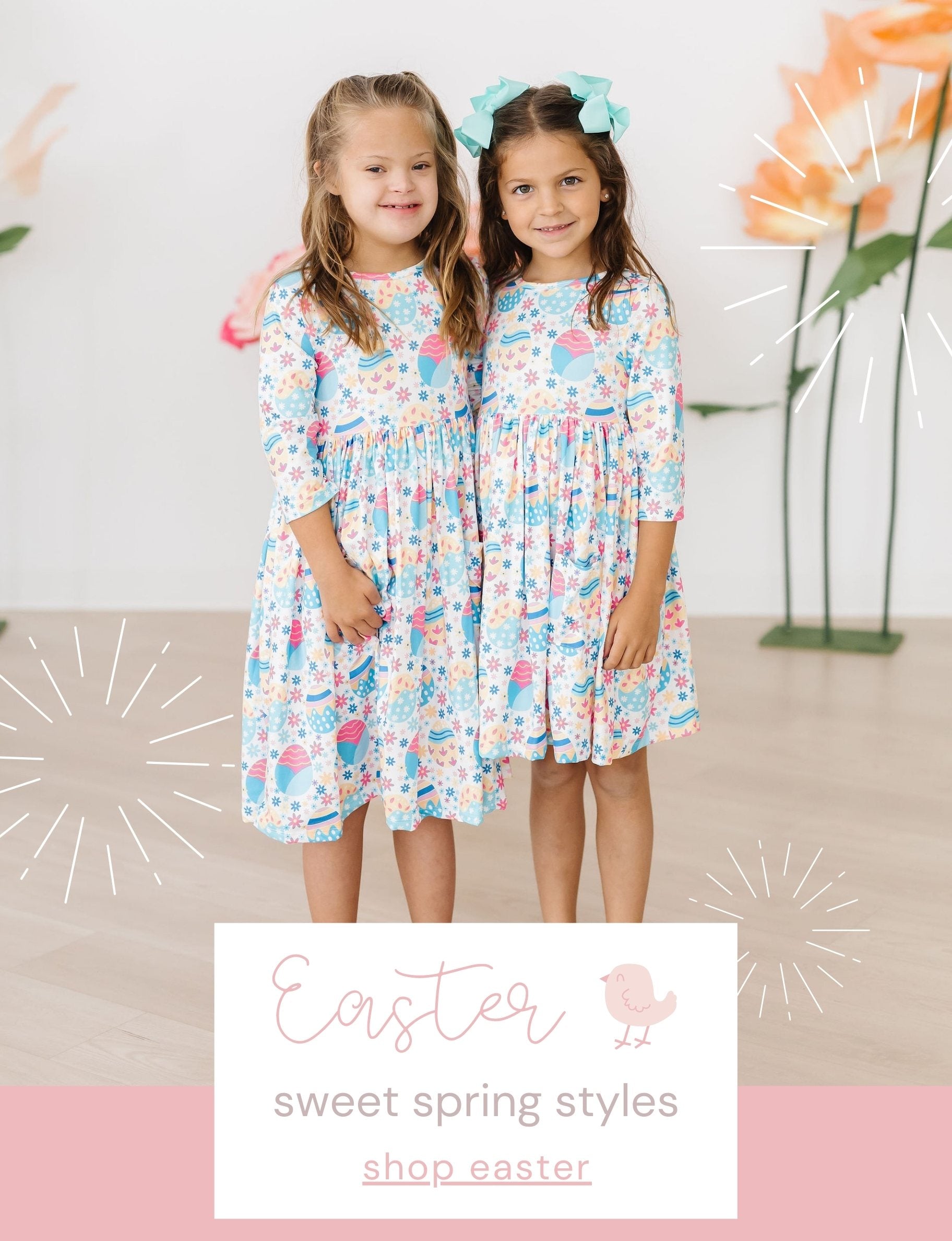 mila and rose girls easter dresses