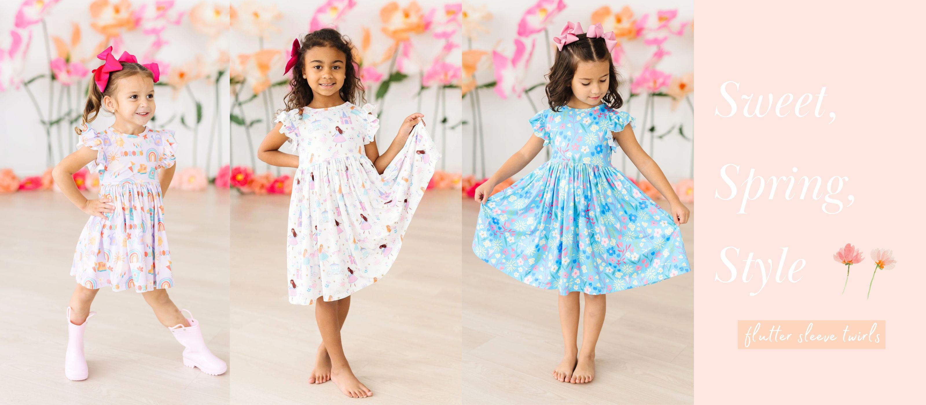 mila and rose girls spring dresses