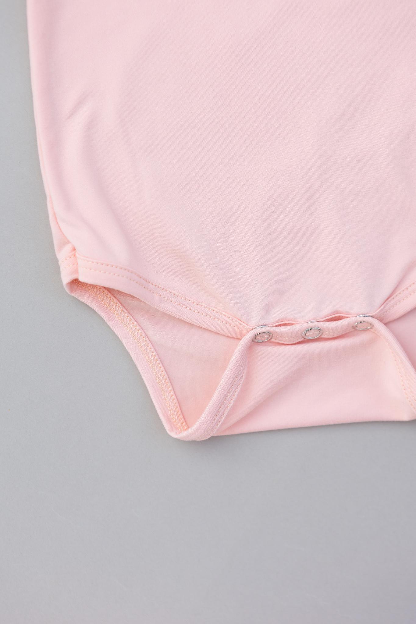 Peach S/S Flutter Bodysuit-Mila & Rose ®