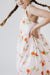 Tangerine Ruffle Cross Back Dress-Mila & Rose ®