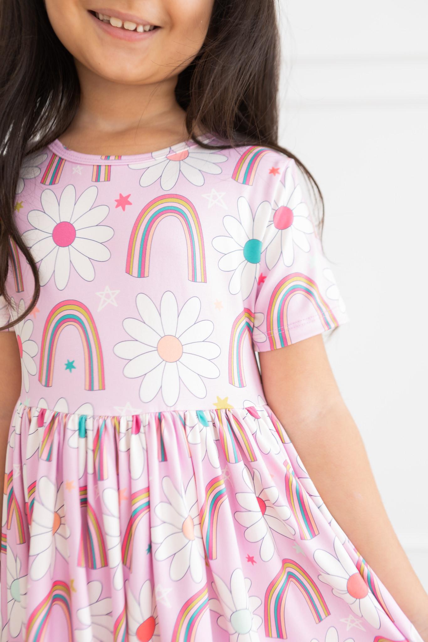 Rainbow on sale twirl dress