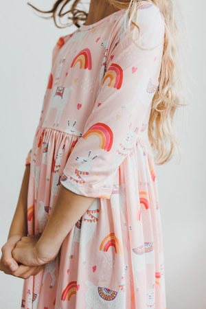 Llama Love Twirl Dress-Mila & Rose ®