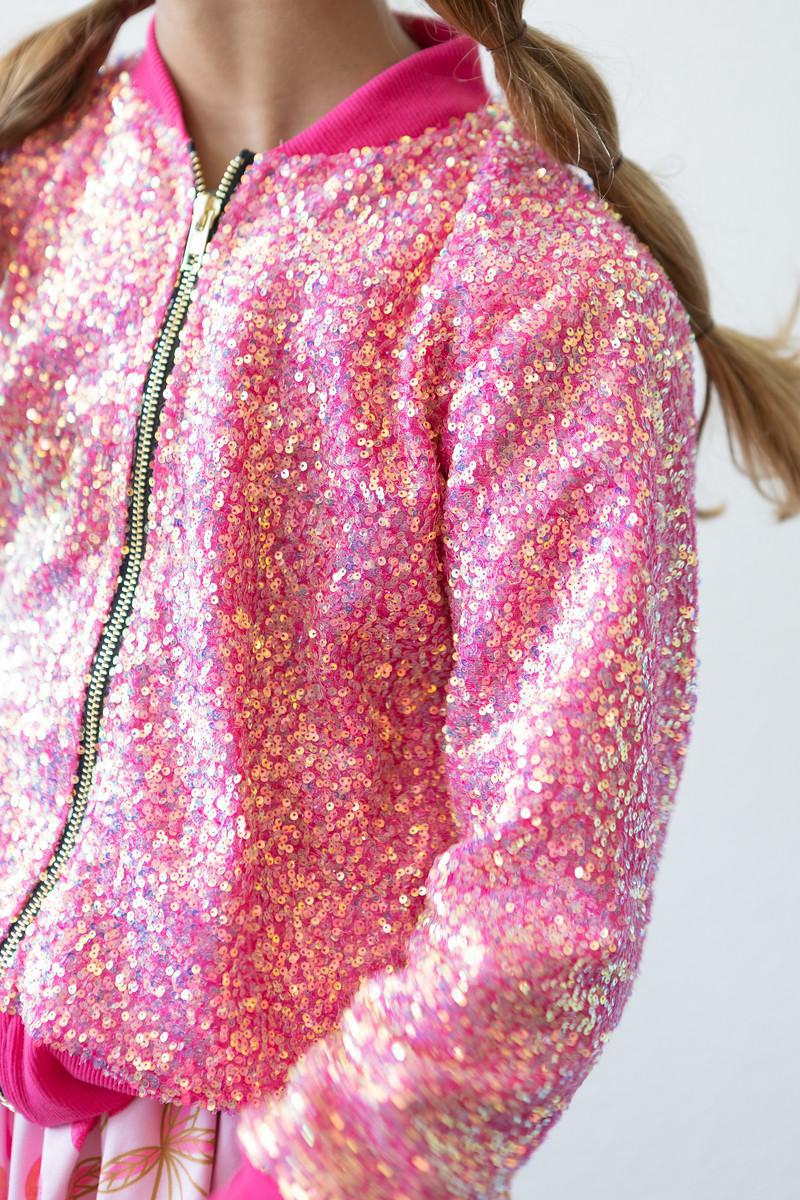 Rainbow on sale glitter jacket