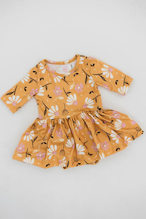 Dandelions in Fall Twirl Bodysuit-Mila & Rose ®