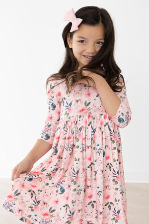 This Little Piggy Twirl Dress-Mila & Rose ®