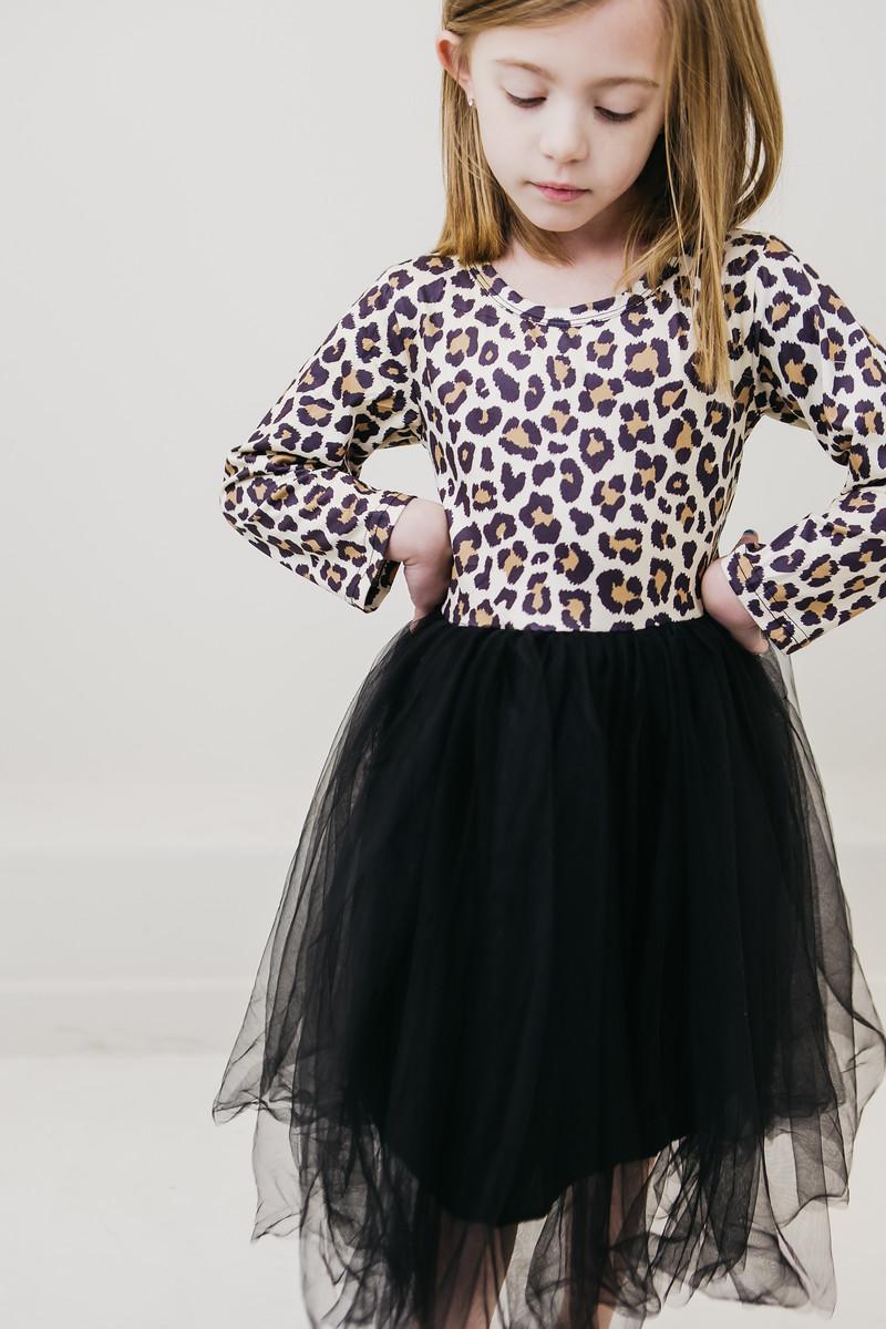 Wild One L/S Tutu Dress-Mila & Rose ®