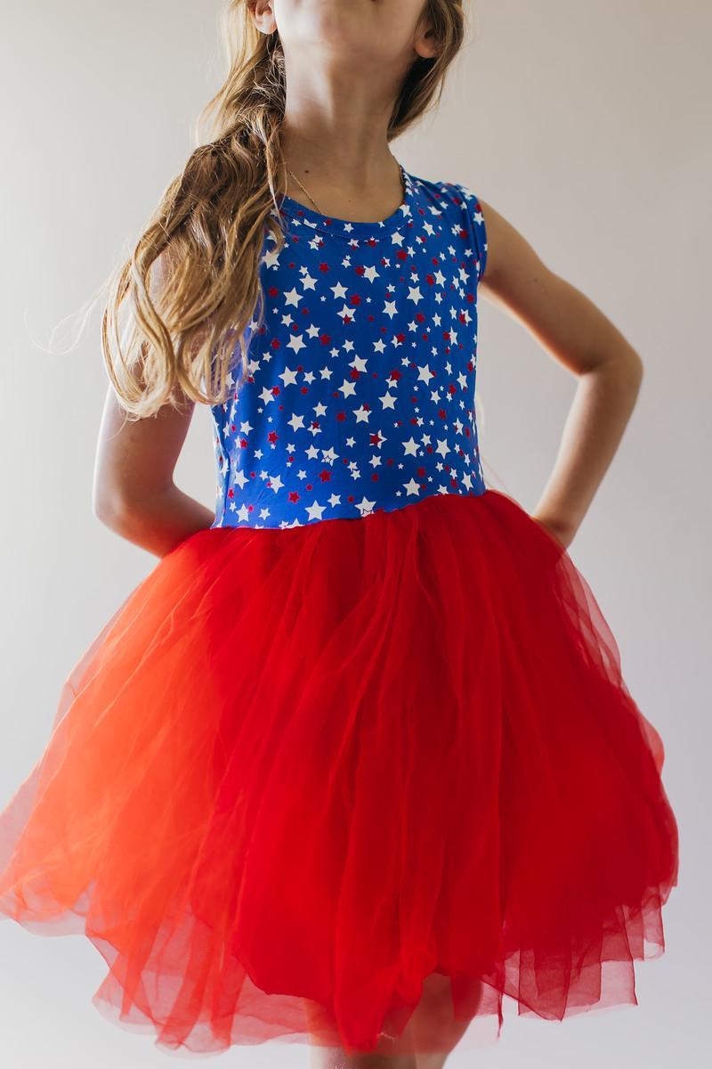 Star Bright Tank Tutu Dress-Mila & Rose ®