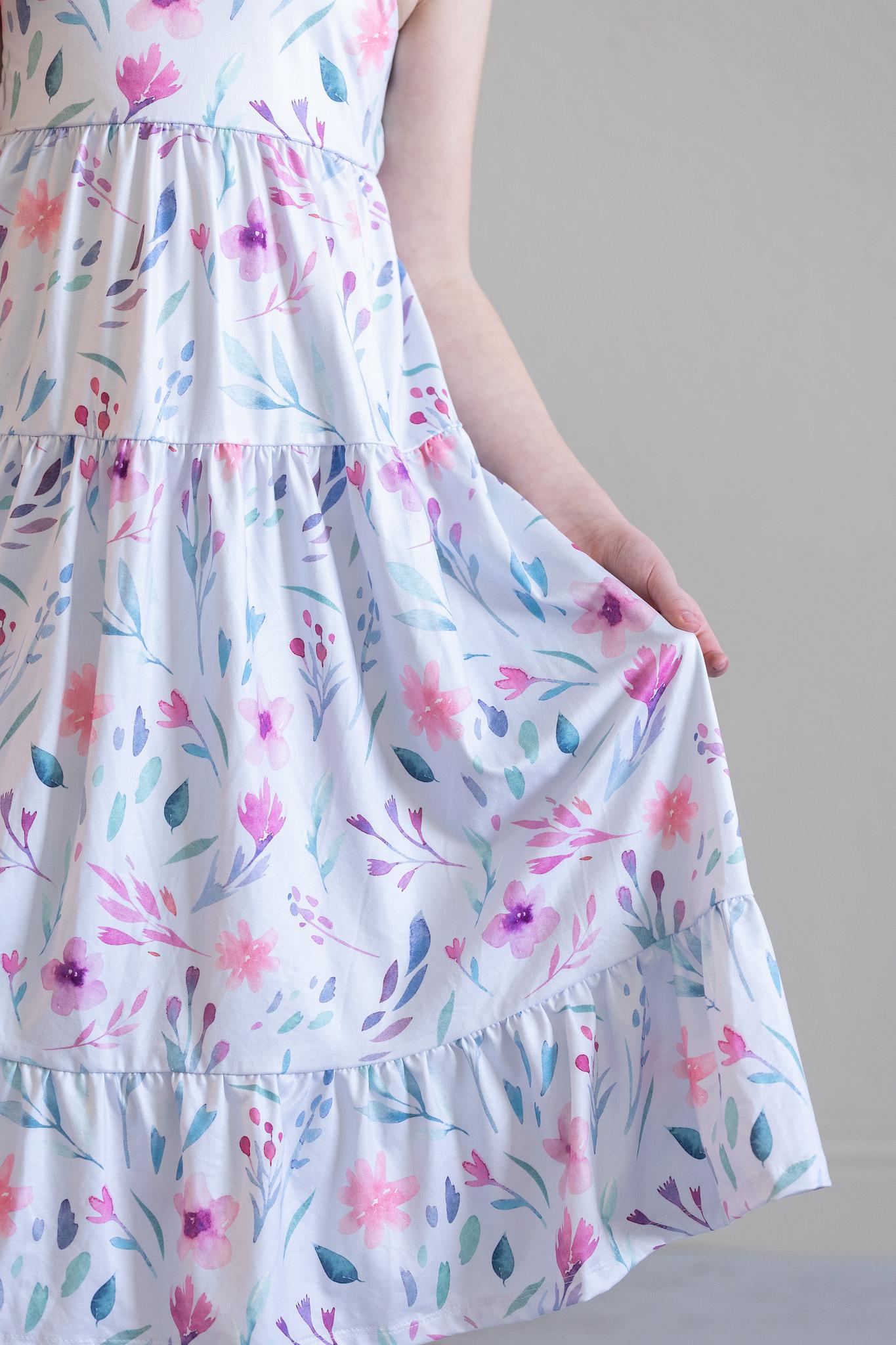 Prairie Rose Tiered Dress - ワンピース