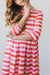 All You Need is Love 3/4 Sleeve Pocket Twirl Dress-Mila & Rose ®